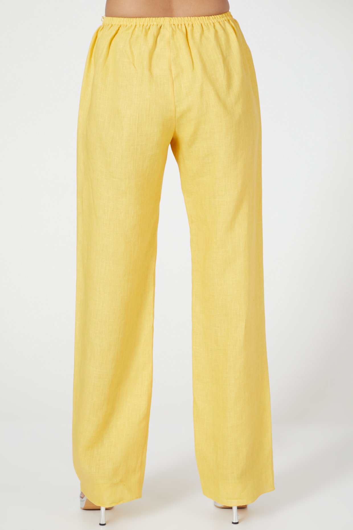 Yellow Linen Pants