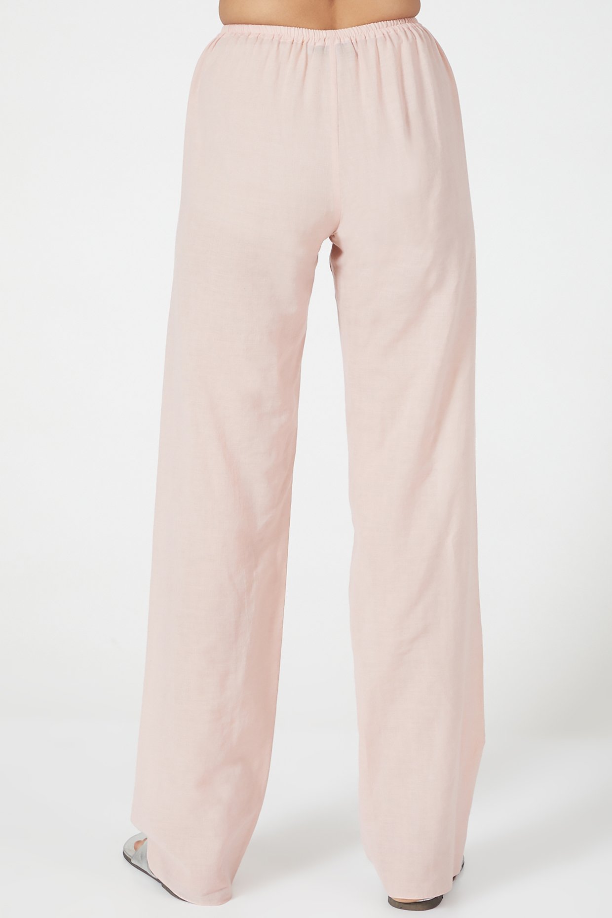 Desmond & Dempsey Lounge Plain Linen Trousers | Shopbop