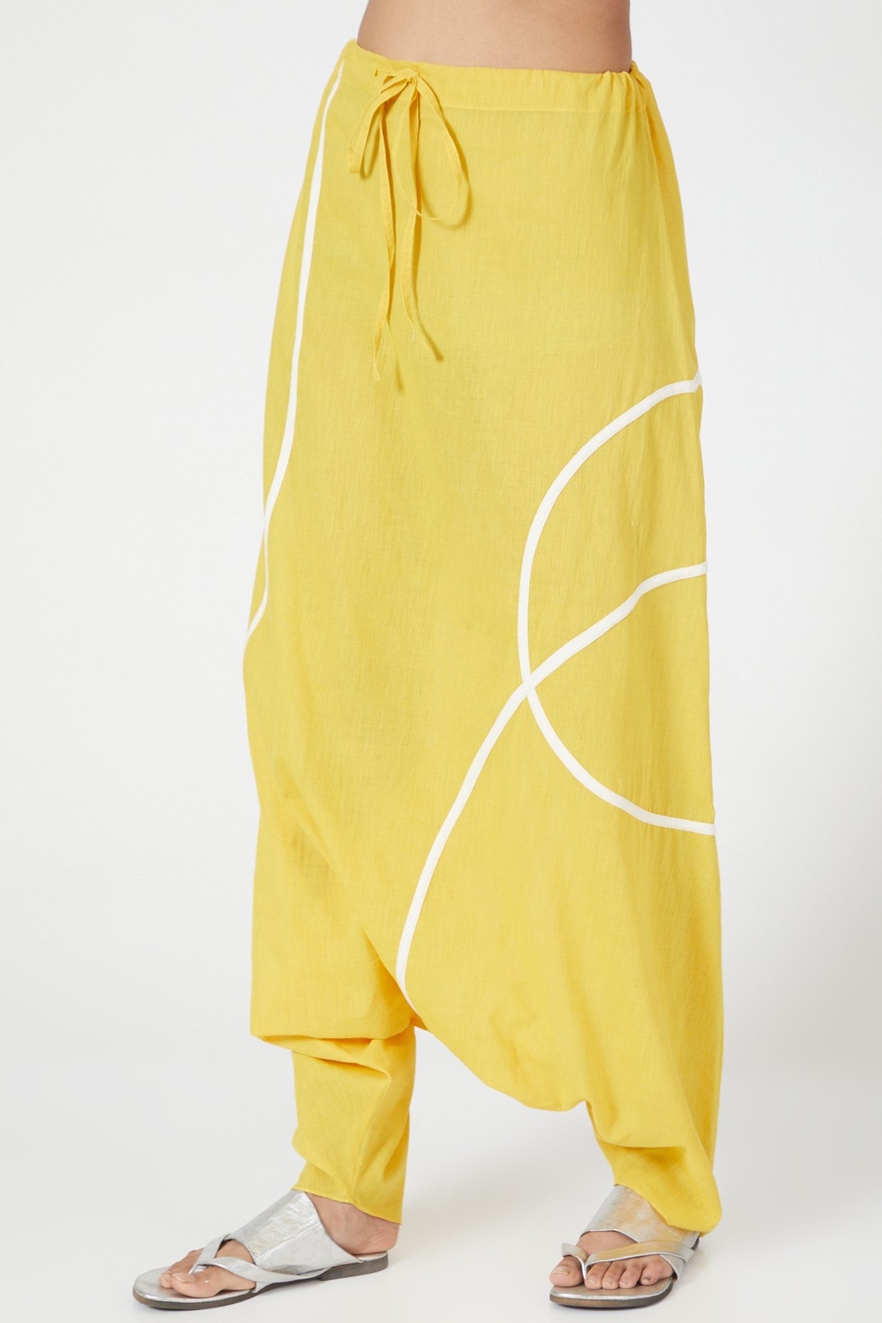 Buy online Yellow Cotton Harem Pants from bottom wear for Women by Desi  Weavess for 829 at 40 off  2023 Limeroadcom