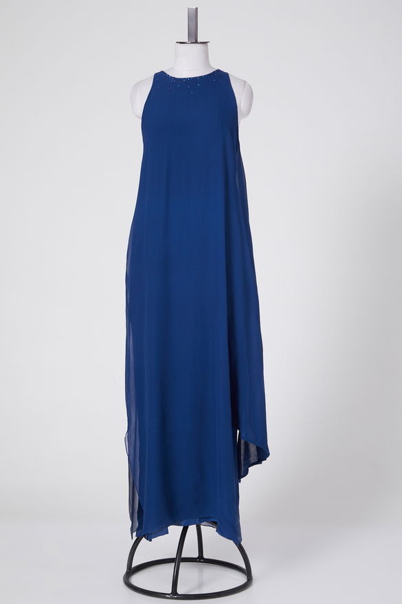 Cobalt Blue Cotton Tunic