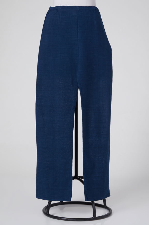 Cobalt Blue Linen Pants