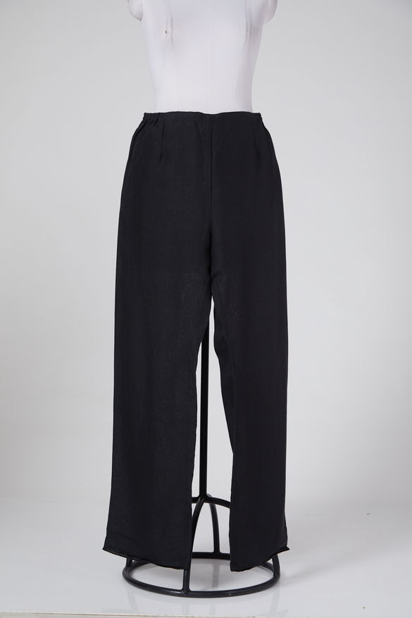 Black Pants In Linen