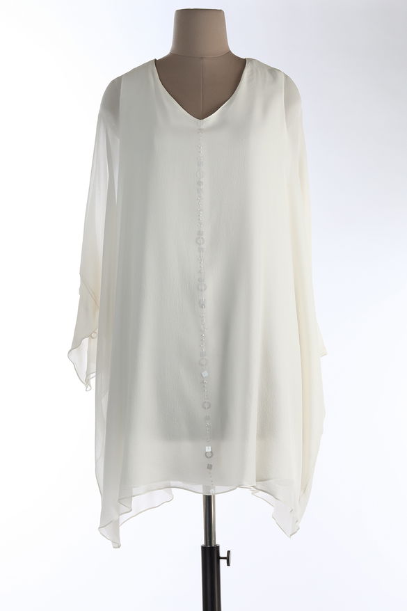 White Silk Satin Dress