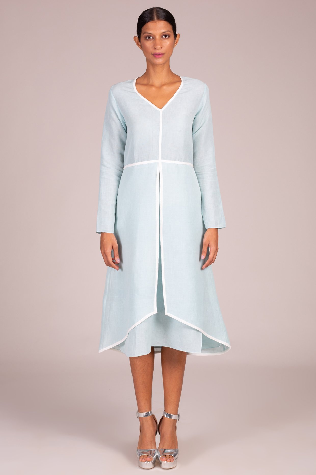 Blue Party Wear Look Digital Print Work Tabby Organza Silk Gown – Clothing  Crown - Women's Clothing Store