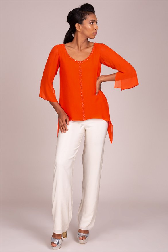 Ladies V Neck Top - V Neck Top Price, Manufacturers & Suppliers